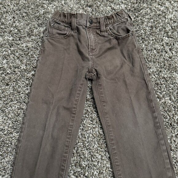 Toddler Size 5 GAP Denim Boy Brown Jeans - Picture 2 of 6